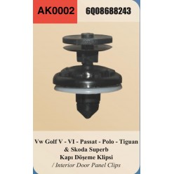 VW GOLF 4-5 KAPI DÖŞEME KLİPSİ