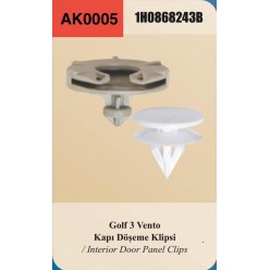 VW GOLF 3 POLO KAPI DÖŞEME KLİPSİ