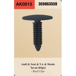 AUDI SEAT VOLKSW SKODA TAVAN KLİPSİ