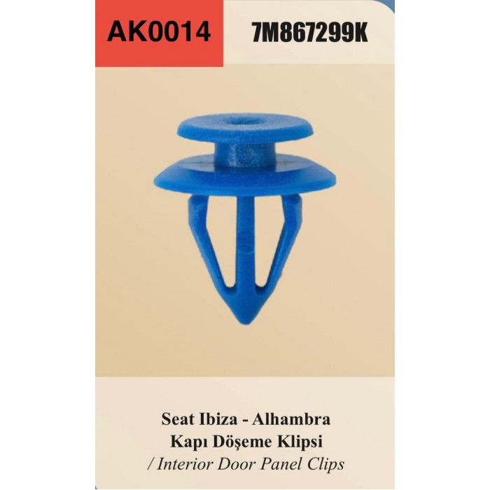 SEAT IBIZA KAPI DÖŞEME KLİPSİ