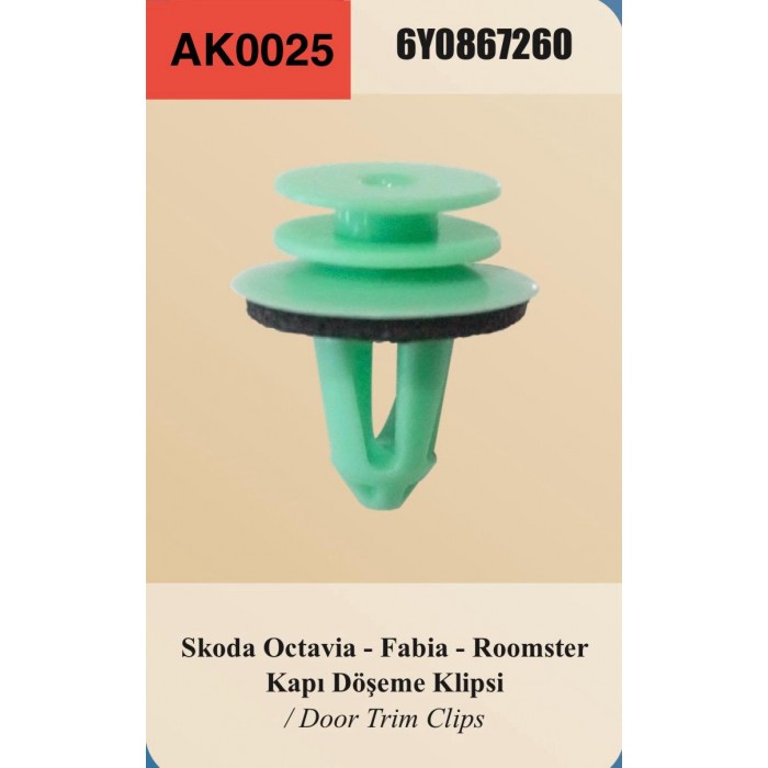 SKODA FABİA KAPI DÖŞEME KLİPSİ