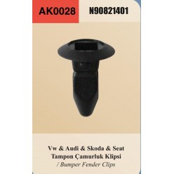 VW AUDI TAMPON ÇAMURLUK KLİPSİ