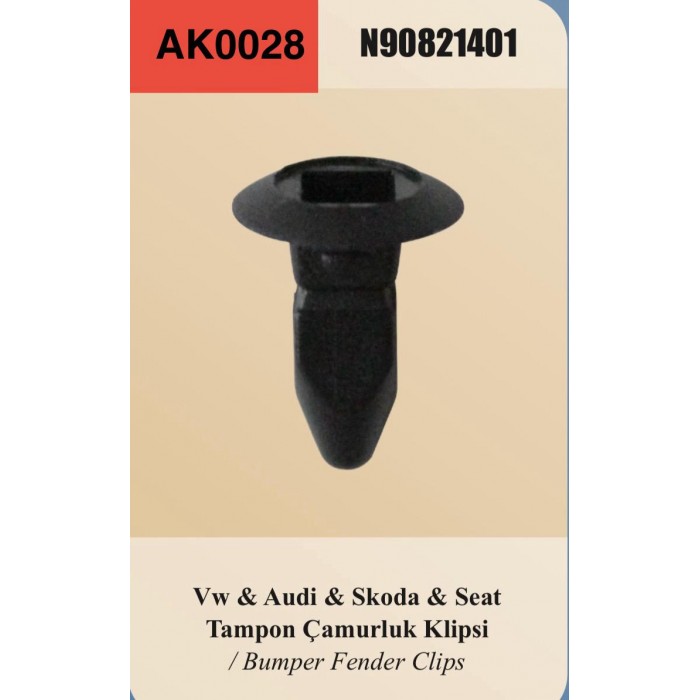 VW AUDI TAMPON ÇAMURLUK KLİPSİ