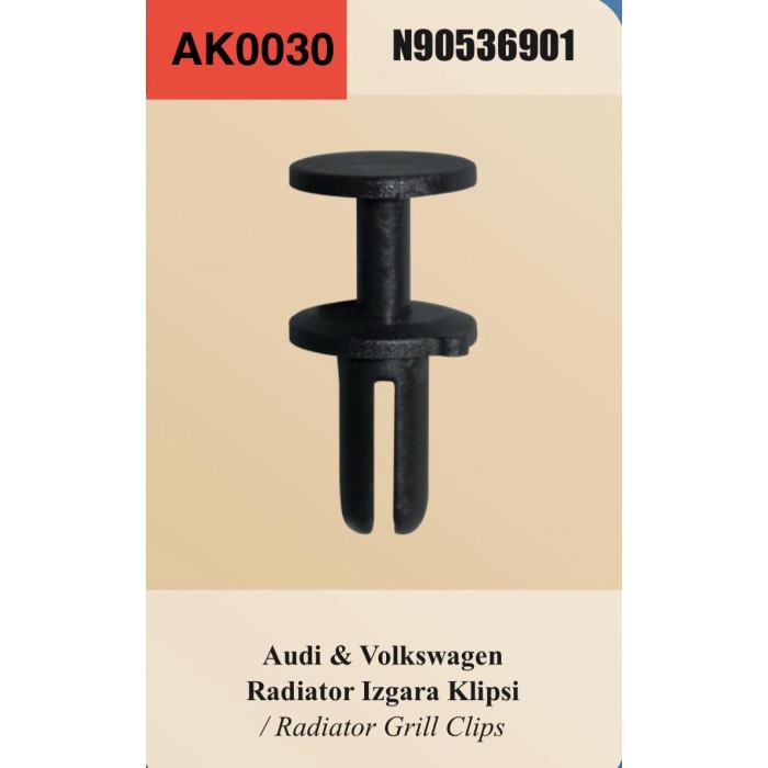 AUDİ SKODA VOLKSW RADY IZGARA KLİPSİ