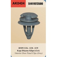 BMW KAPI DÖŞEME KLİPSİ GRİ