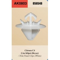 CITROEN C-4 ÇITA KLİPSİ BEYAZ