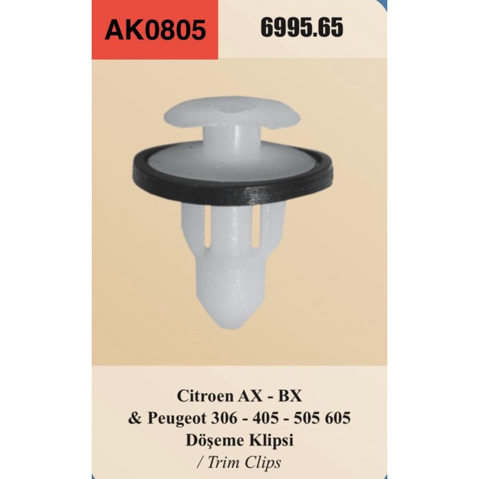 FORD-RENAULT CLİO-9-DÖŞEME KLİPSİ