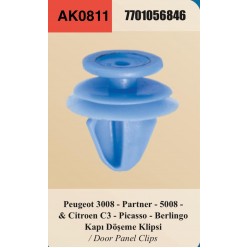 PEJO 206-306-307- KAPI DÖŞEME KLİPSİ