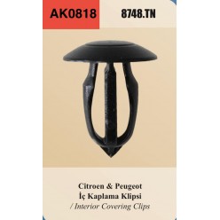 Citroen & Peugeot iç kaplama klips