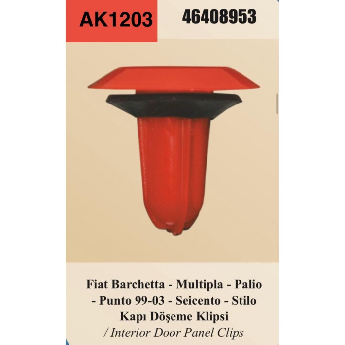 DOBLO FIORINO KAPI DÖŞEME KLİPSİ