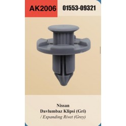 NİSSAN DAVLUMBAZ KLİPSİ GRİ