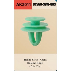 HONDA - CIVIC DÖŞEME KLİPSİ