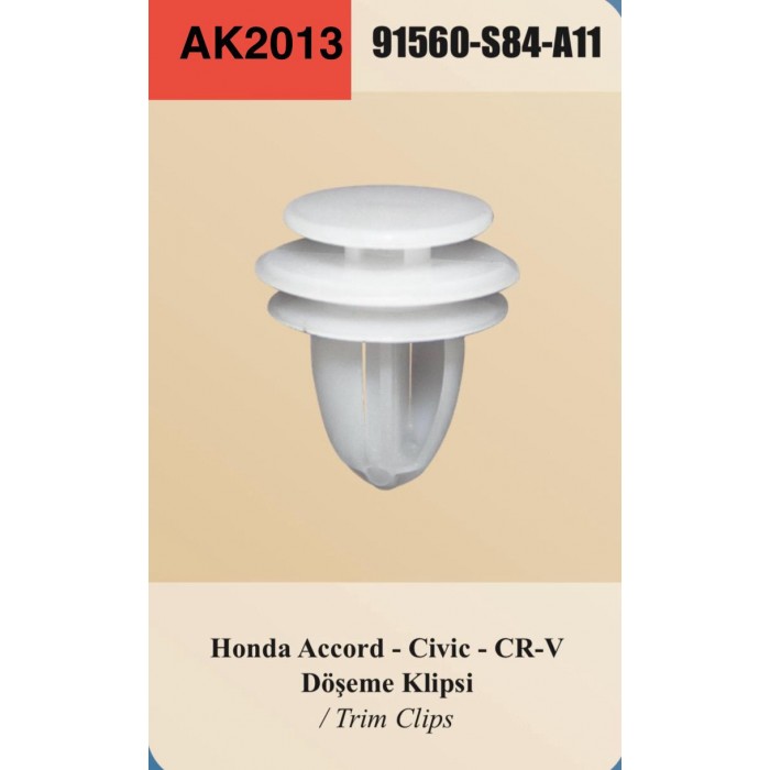 Honda Civic CR-V Döşeme Klipsi