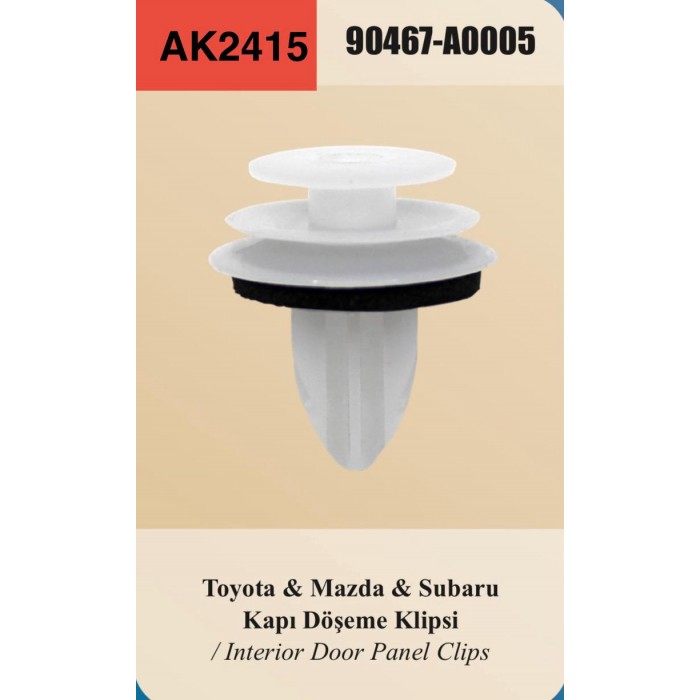 TOYOTA MAZDA KAPI DÖŞEME KLİPSİ
