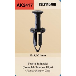 TOYOTA ÇAMURLUK TAMPON KLİPSİ