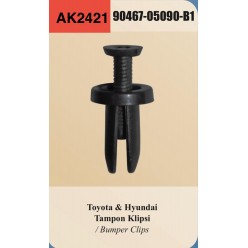 TOYOTA HYUNDAI IZGARA KLİPSİ