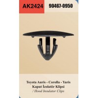 AURİS COROLLA KAPUT İZOLATÖR KLİPSİ