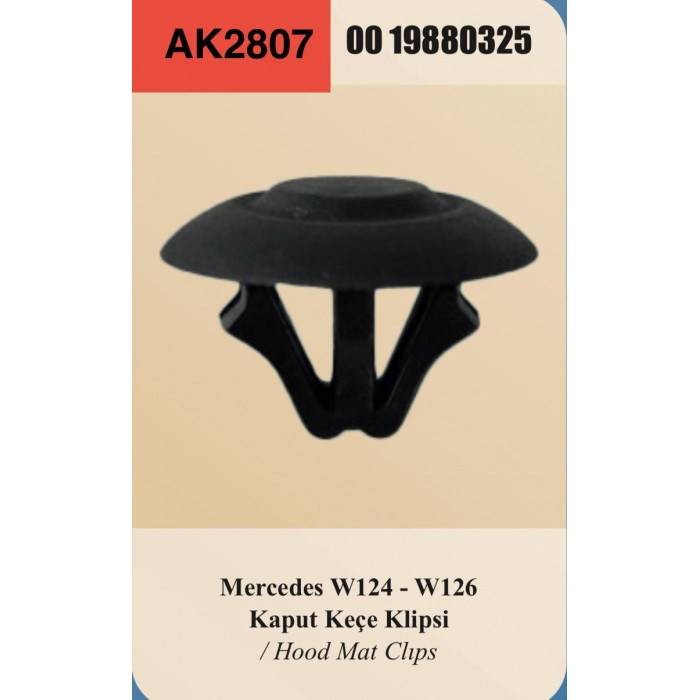 MERCEDES MOTOR KEÇE KLİPSİ