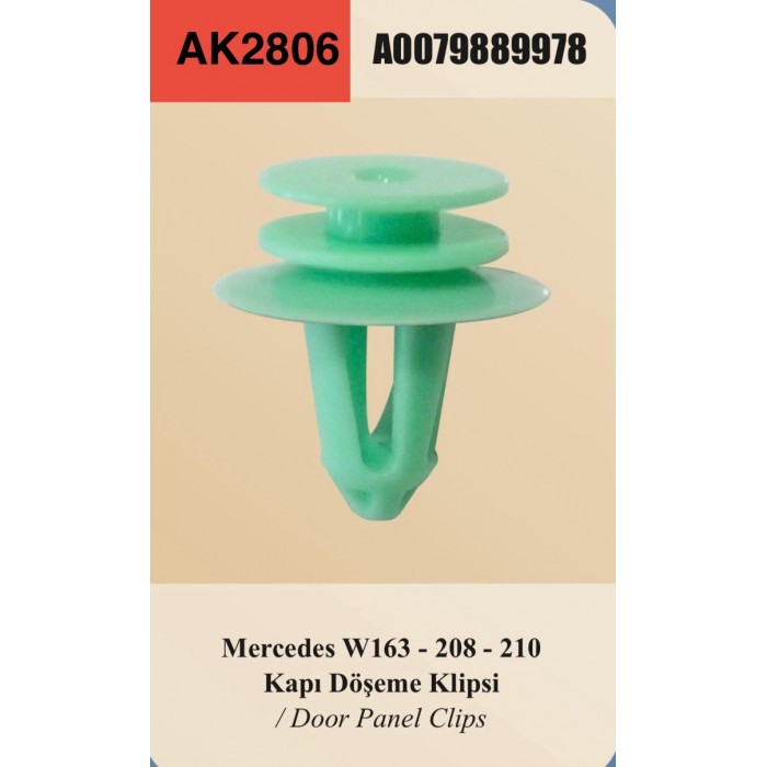 MERCEDES KAPI DÖŞEME KLİPSİ