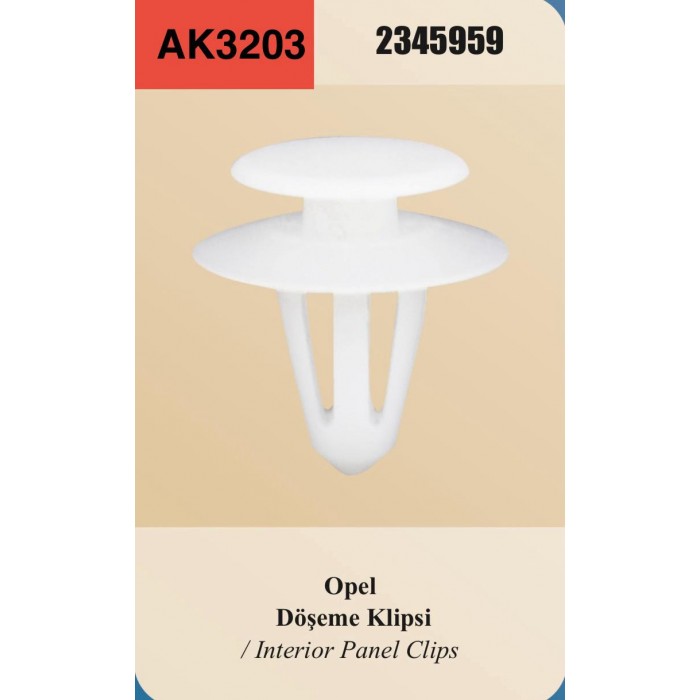 OPEL DÖŞEME KLİPSİ