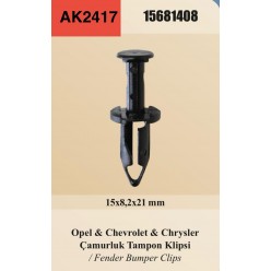 TOYOTA ÇAMURLUK TAMPON KLİPSİ