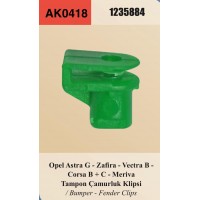 BMW ASTRA TAMPON ÇAMURLUK KLİPSİ