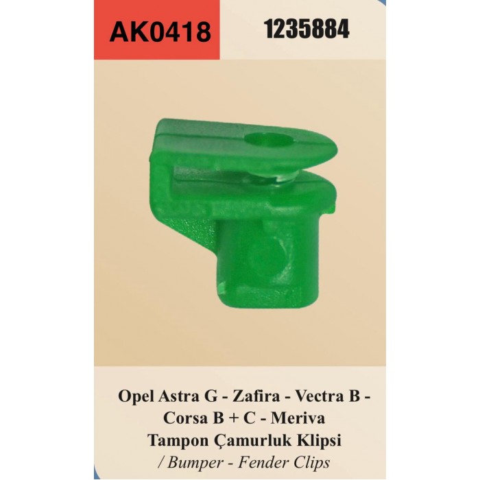 BMW ASTRA TAMPON ÇAMURLUK KLİPSİ