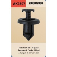 CLIO - MEGANE TAMPON PANJUR KLİPSİ