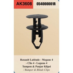 RENO OPEL TAMPON PANJUR KLİPSİ