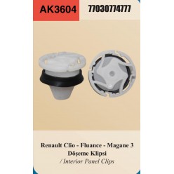 FLUENCE PEUGEOT 508 DÖŞEME KLİPSİ