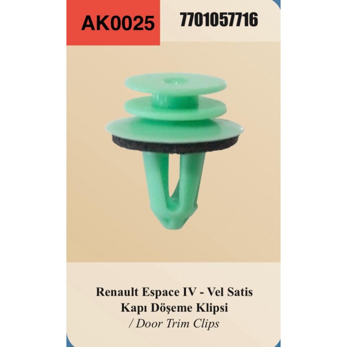 SKODA FABİA KAPI DÖŞEME KLİPSİ