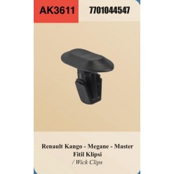 RENAULT MEGANE 2 TOZ FİTİL KLİPSİ