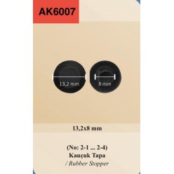 TAPA (NO: 2-1 … 2-4) 13,2×8 mm